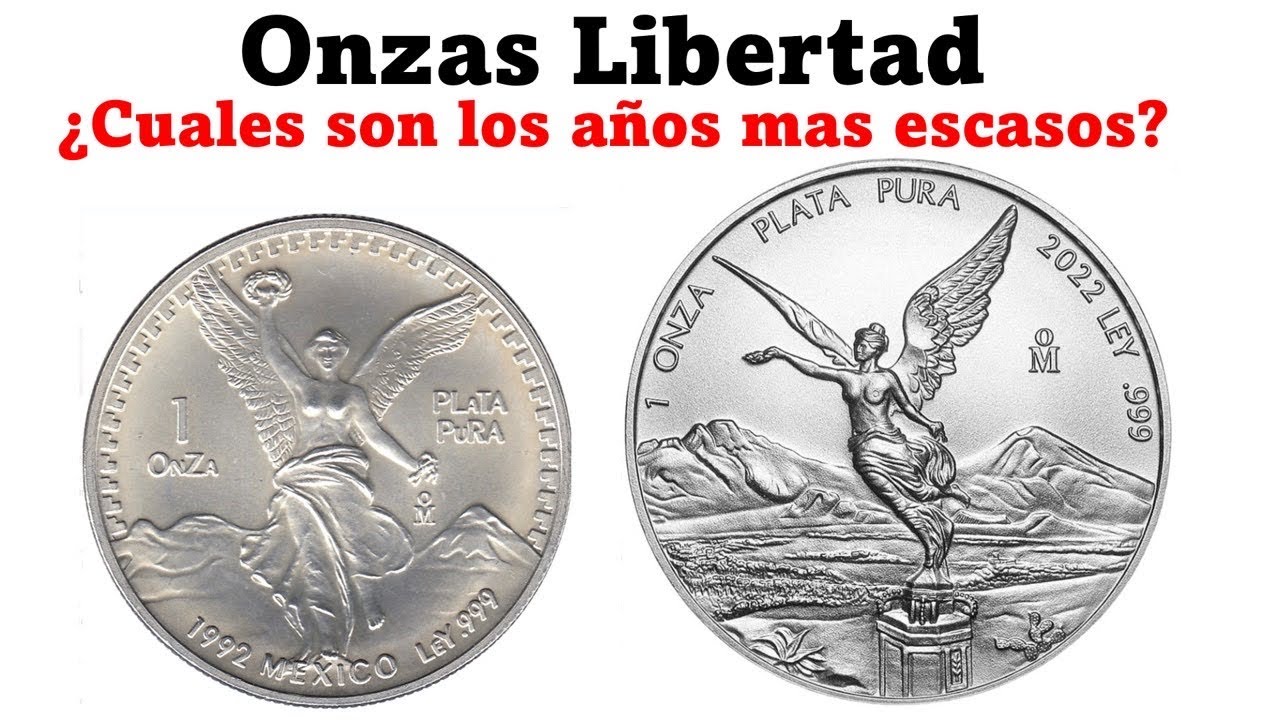Onzas Libertad. Cuales son las mas escasas y cuanto cuestan?