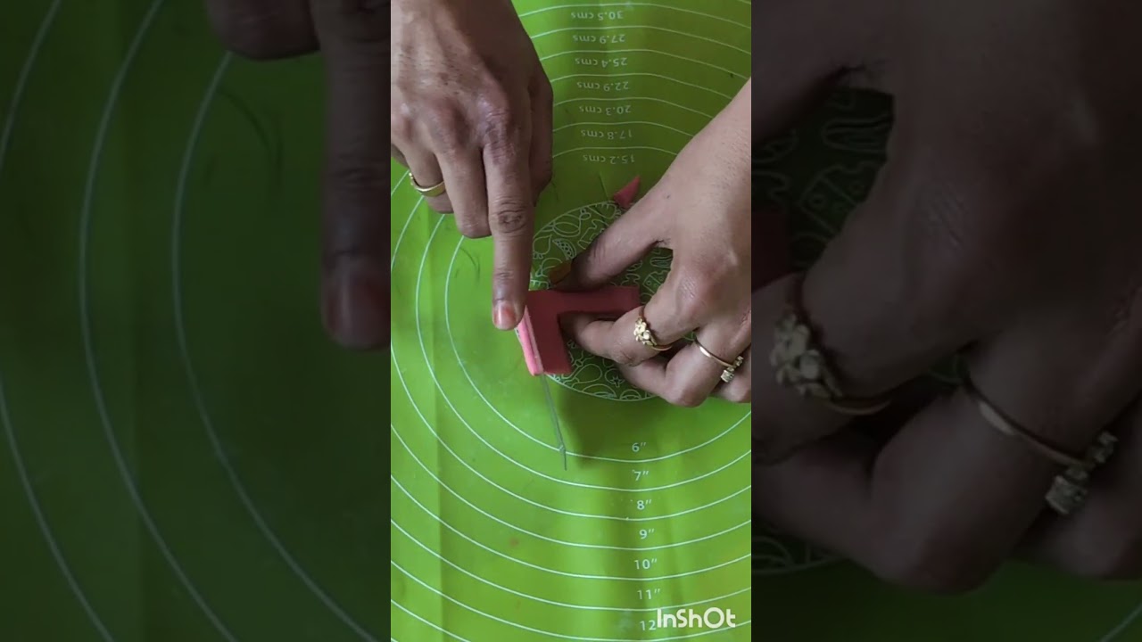 Smart Trick To Make No.7 Using Fondant/Clay #short #tricks