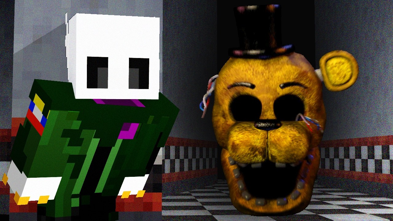Me Paso MINECRAFT con JUMPSCARES de FNAF
