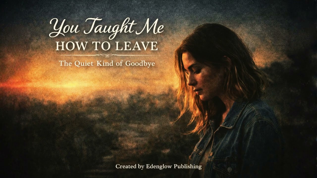 You Taught Me How To Leave - The Quiet Kind of Goodbye Song | Edenglow