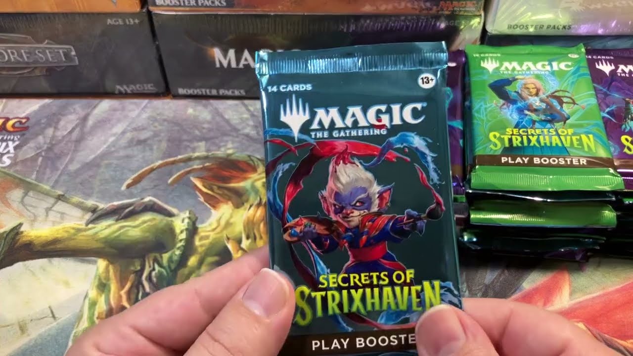 Наборы Secrets Of Strixhaven &mdash; это КРУТО! Распаковка бустера Magic The Gathering MTG SOS.