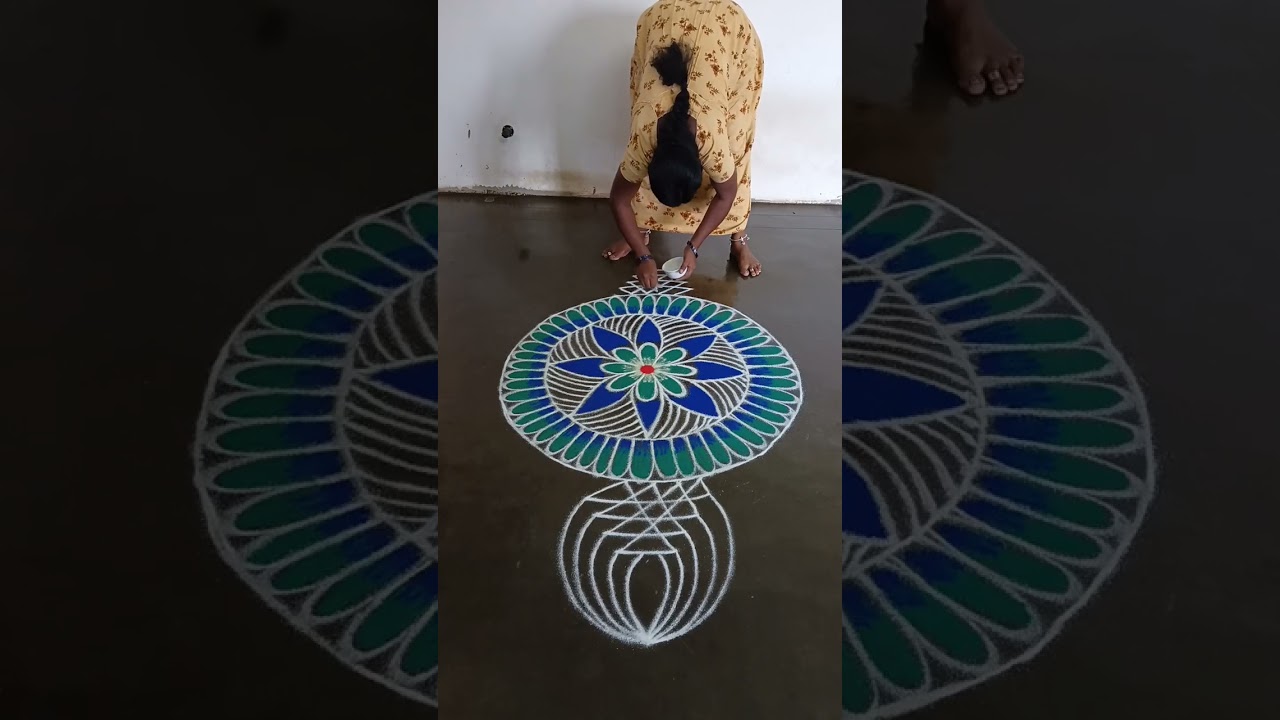Daily morning kolam rangoli design's ❤️