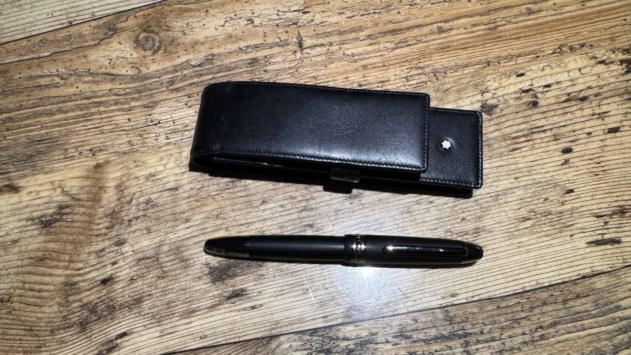 MONTBLANC MEISTERSTÜCK 149 MATTE BLACK FOUNTAIN PEN