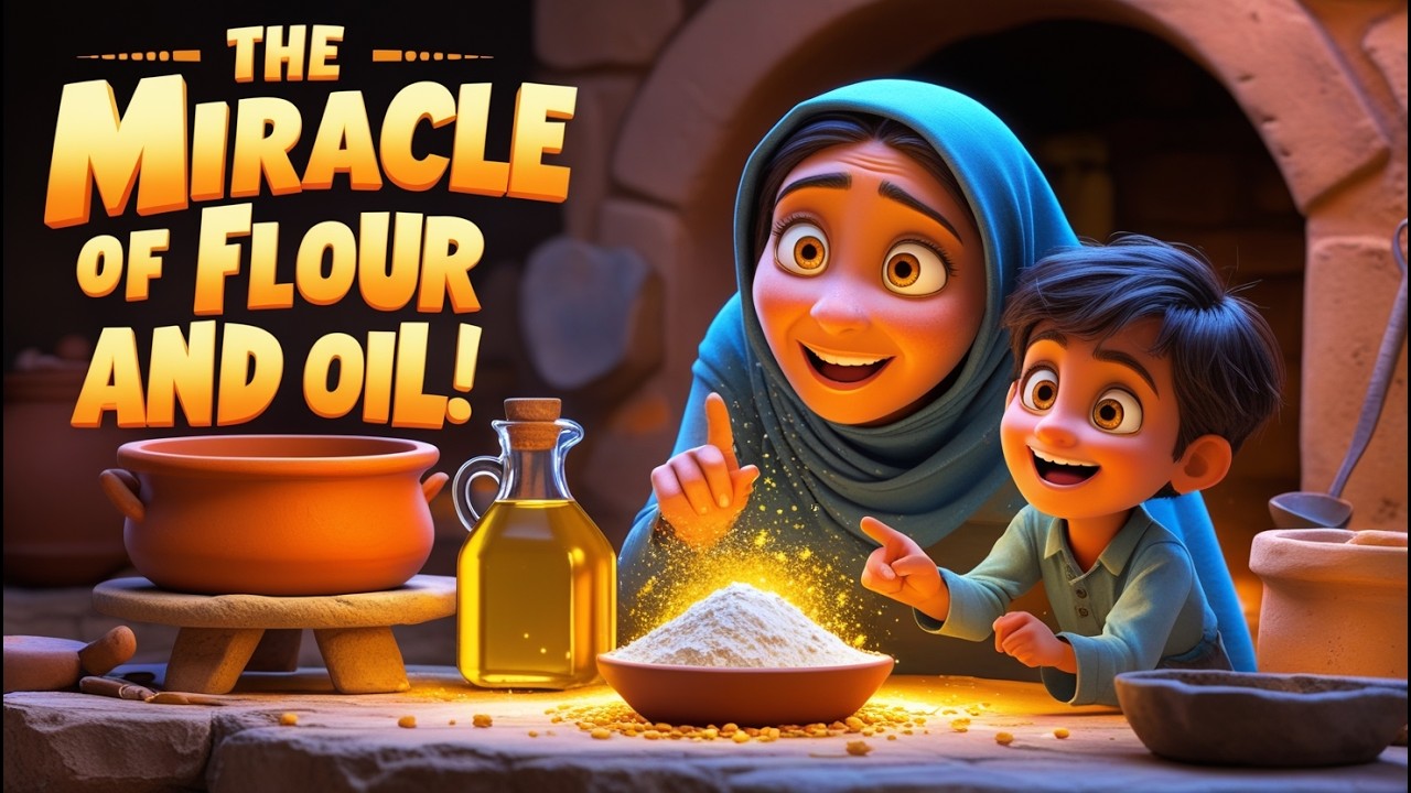 The Miracle of Oil and Flour ✨ A Lesson in Faith!