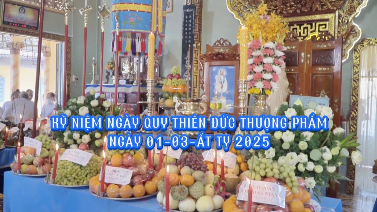 KỸ NIỆM NG&Agrave;Y QUY THI&Ecirc;N ĐỨC THƯỢNG PHẨM