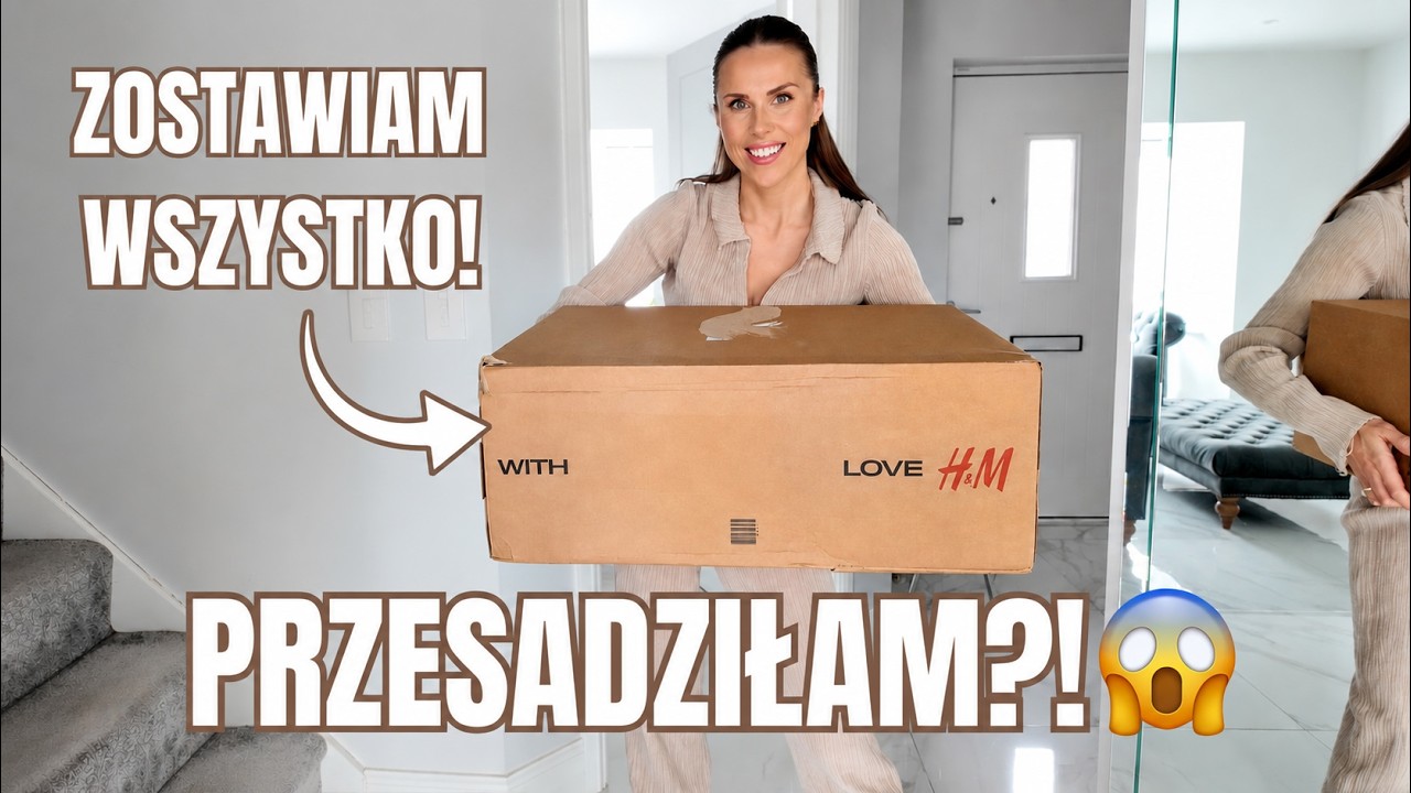 ZASZALAŁAM W H&M HOME 🤍 | rodzinny czas, fit deser & trendy na nowy sezon