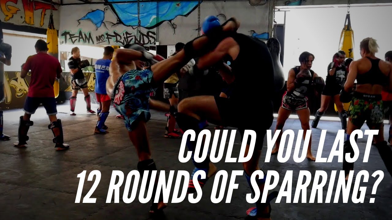 Going Through 12 Rounds of Sparring ☠️ - Bali MMA