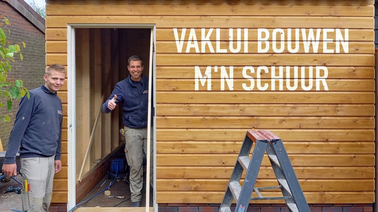 Vaklui bouwen m'n schuur