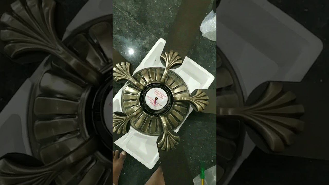 Luxury Ceiling Fan Fitting with lights