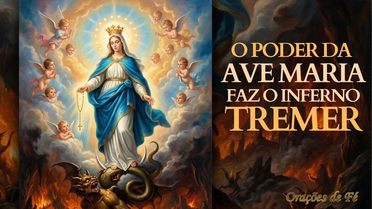 Oração Poderosa - O Poder da Ave Maria faz o inferno tremer