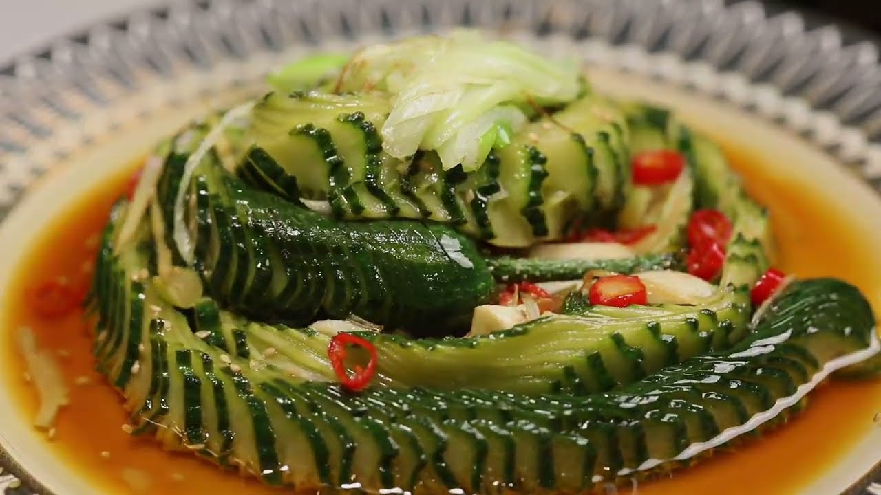 how to make the best cucumber salad! #tianjin #chinesecooking #cucumber #salad #chinesefood