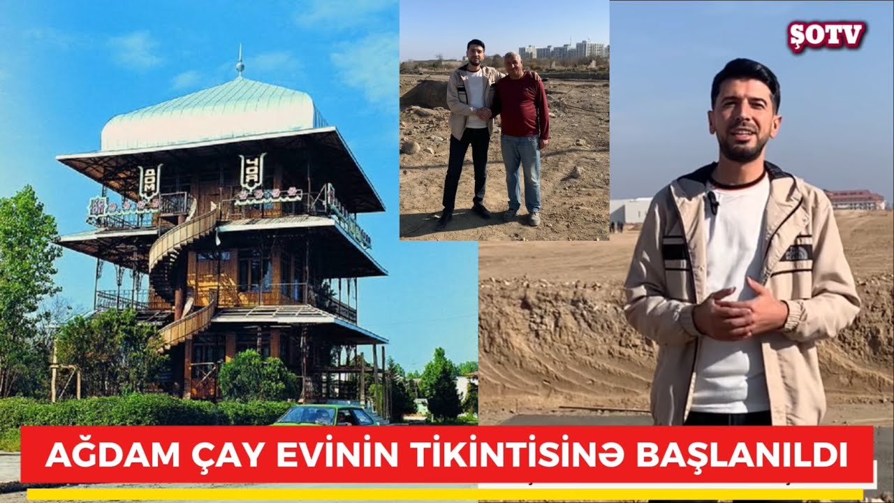 Ağdam şəhərində mərkəzi park salınacaq və “Ağdam Çay evi” tikiləcək - İnanılmaz görüntülər
