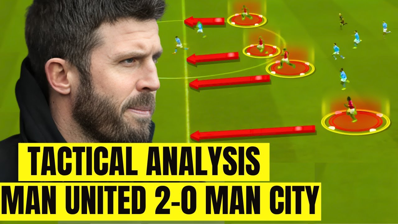 How Carrick Exploited Guardiola's 3 Weaknesses
