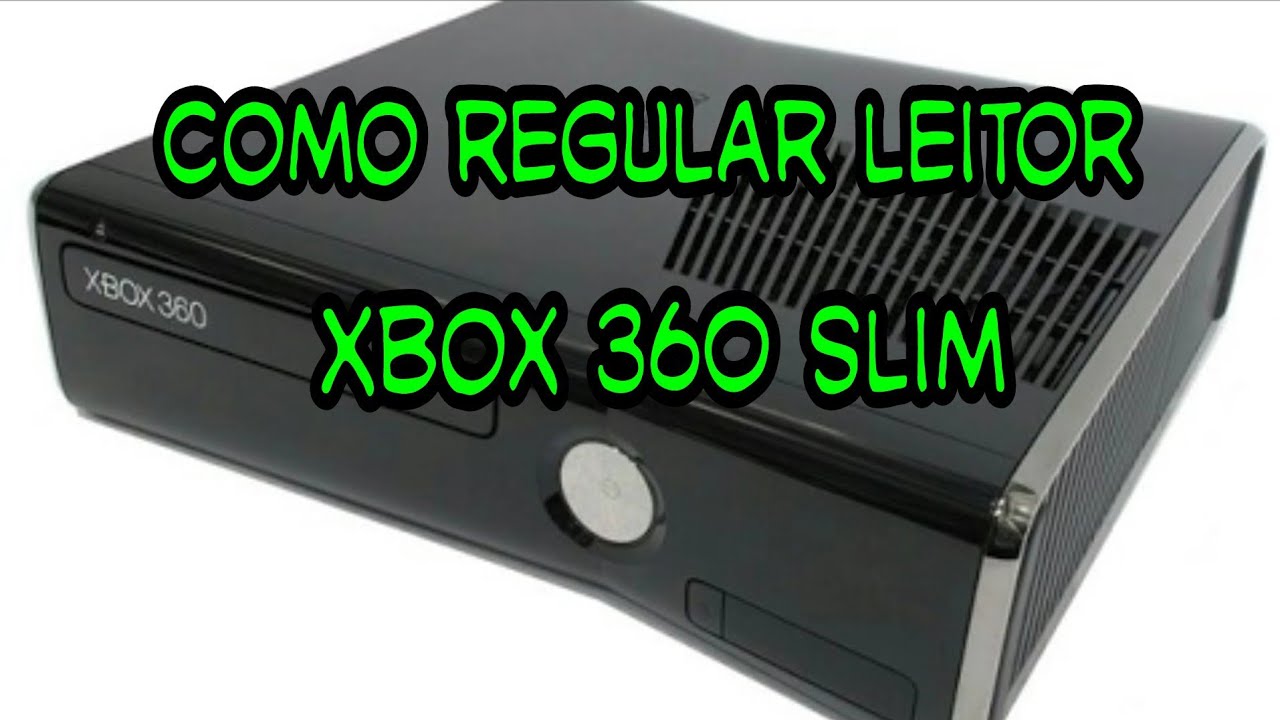 🔴Como ajustar leitor óptico do Xbox Slim