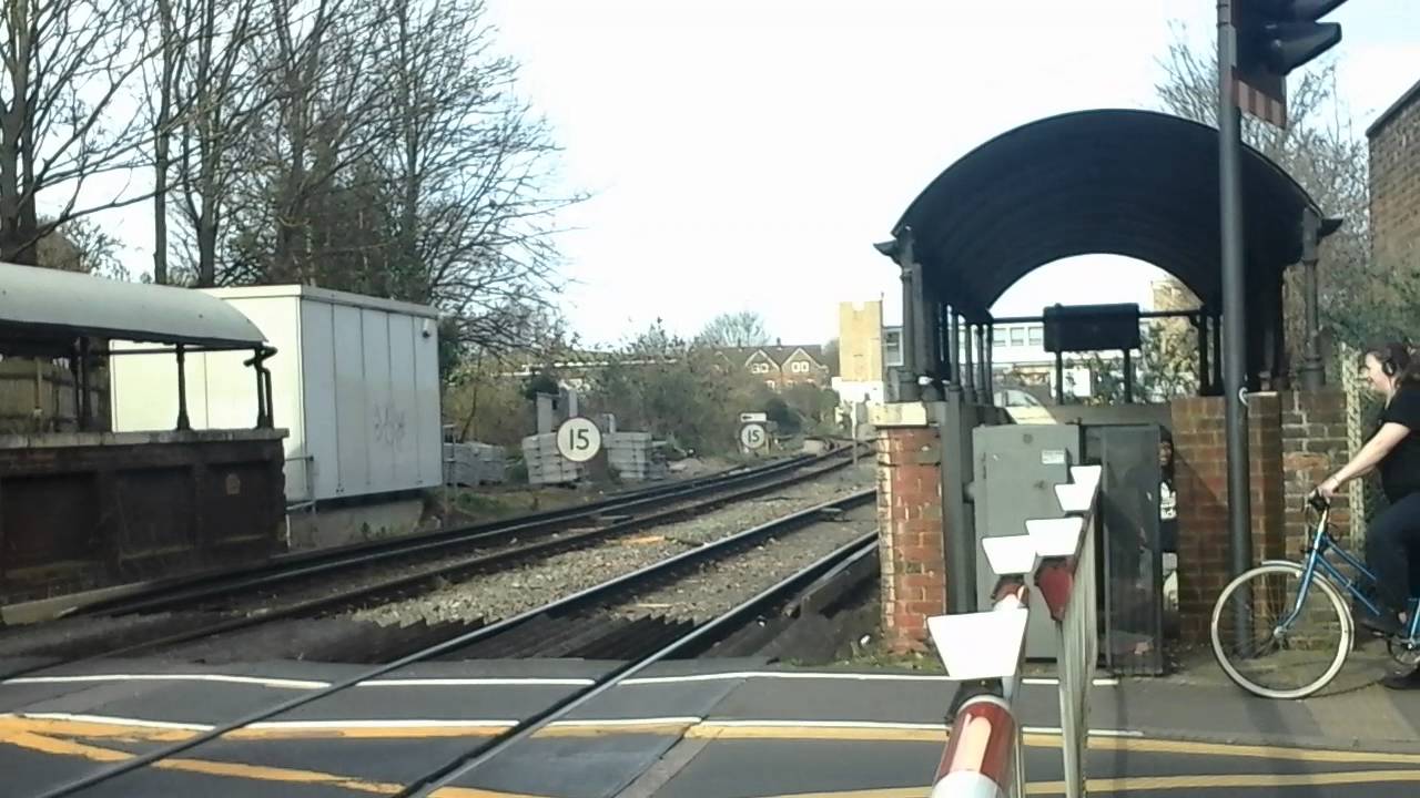 St Dunstans level crossing in Canterbury