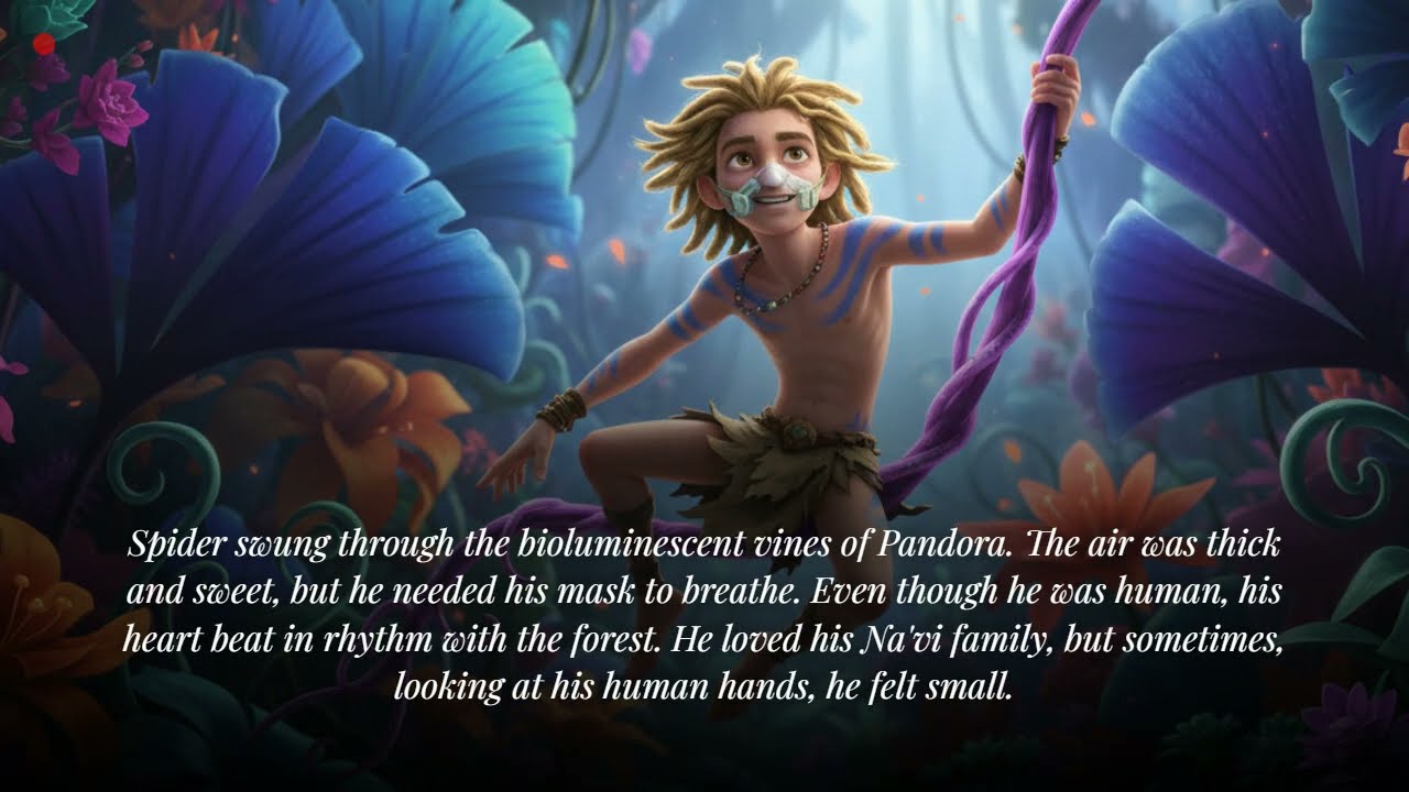 Spider and the Fire of Pandora #englishwithcorgi #avatar3 #storyforkids