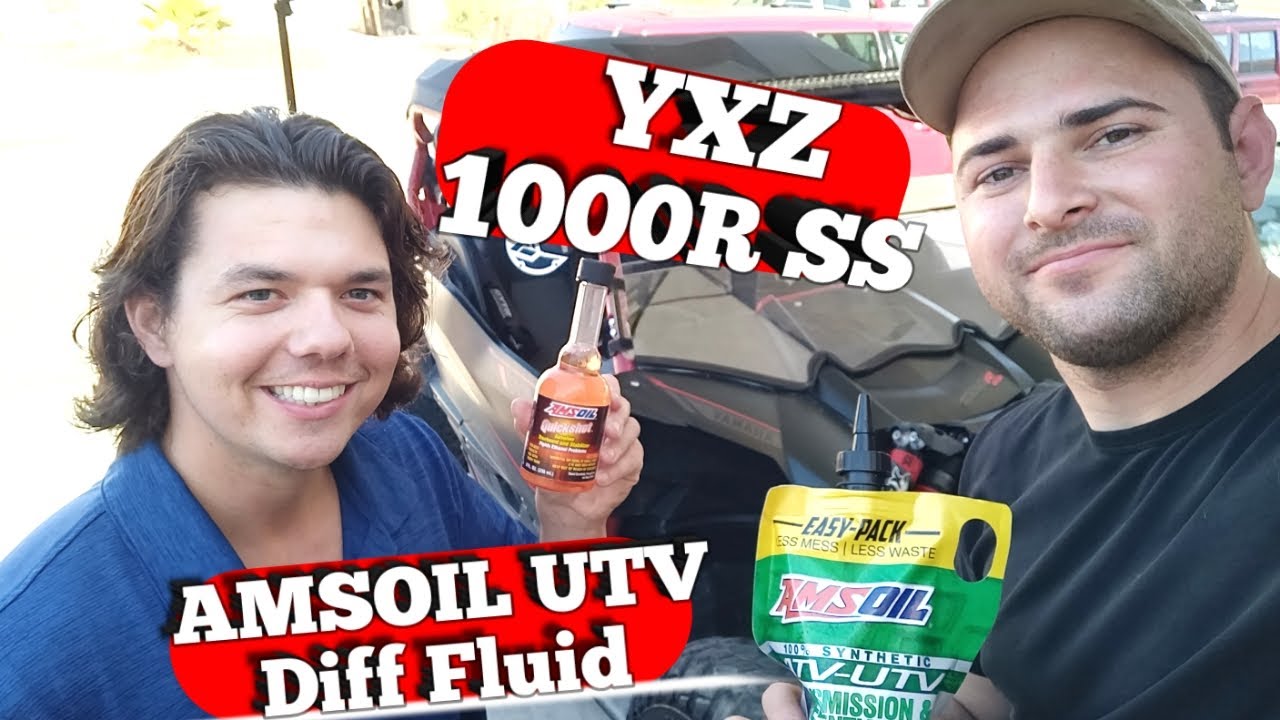 Yamaha YXZ 1000R SS AMSOIL UTV Differential Fluid Change