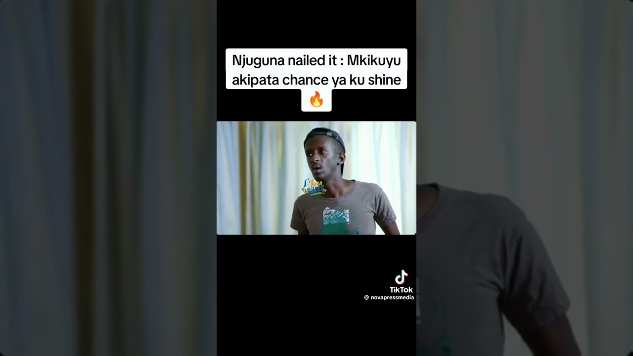 Njugush ule wa Wakavinye nailed it😂