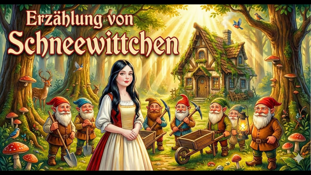 Schneewittchen (Gebrüder Grimm) inkl. Rezept