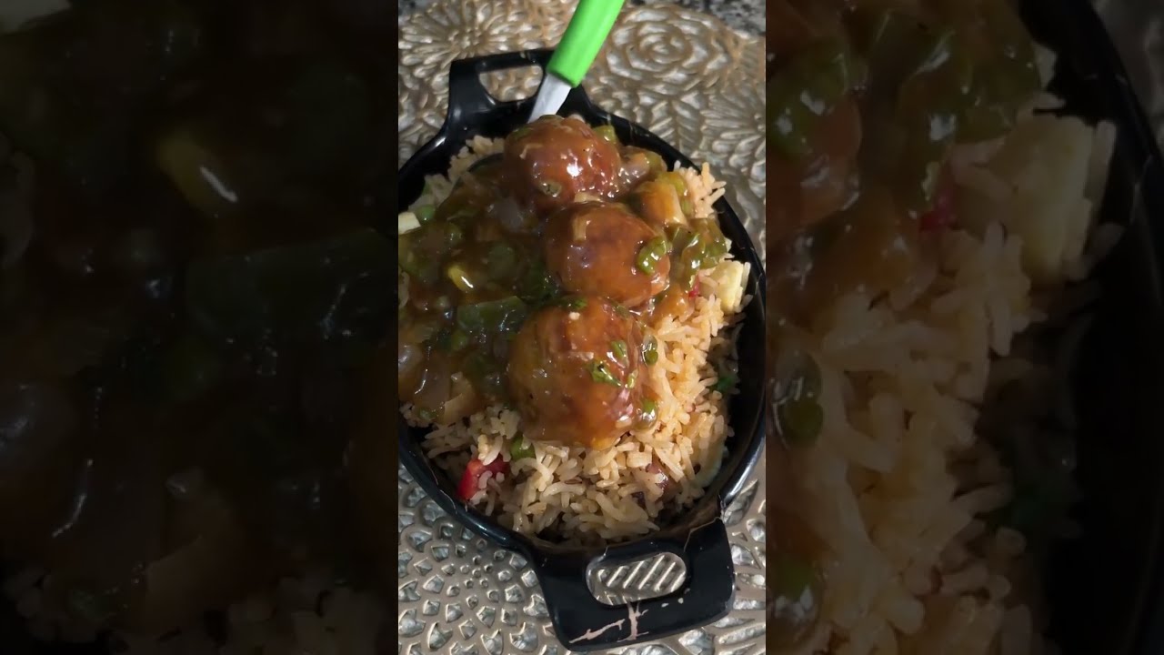  गोभी मंचूरियन के साथ फ्राइड राइस #easyrecipe #healthy #recipe 