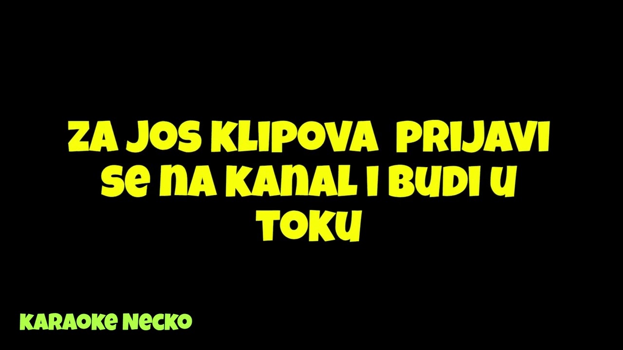 Djani - Ja stalno pijem (KARAOKE)