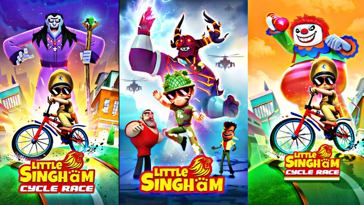 Little Singham Game 2025 | Little Singham Super Skater 2025 | Little Singham Cycle Race 2025 ❤️🔥