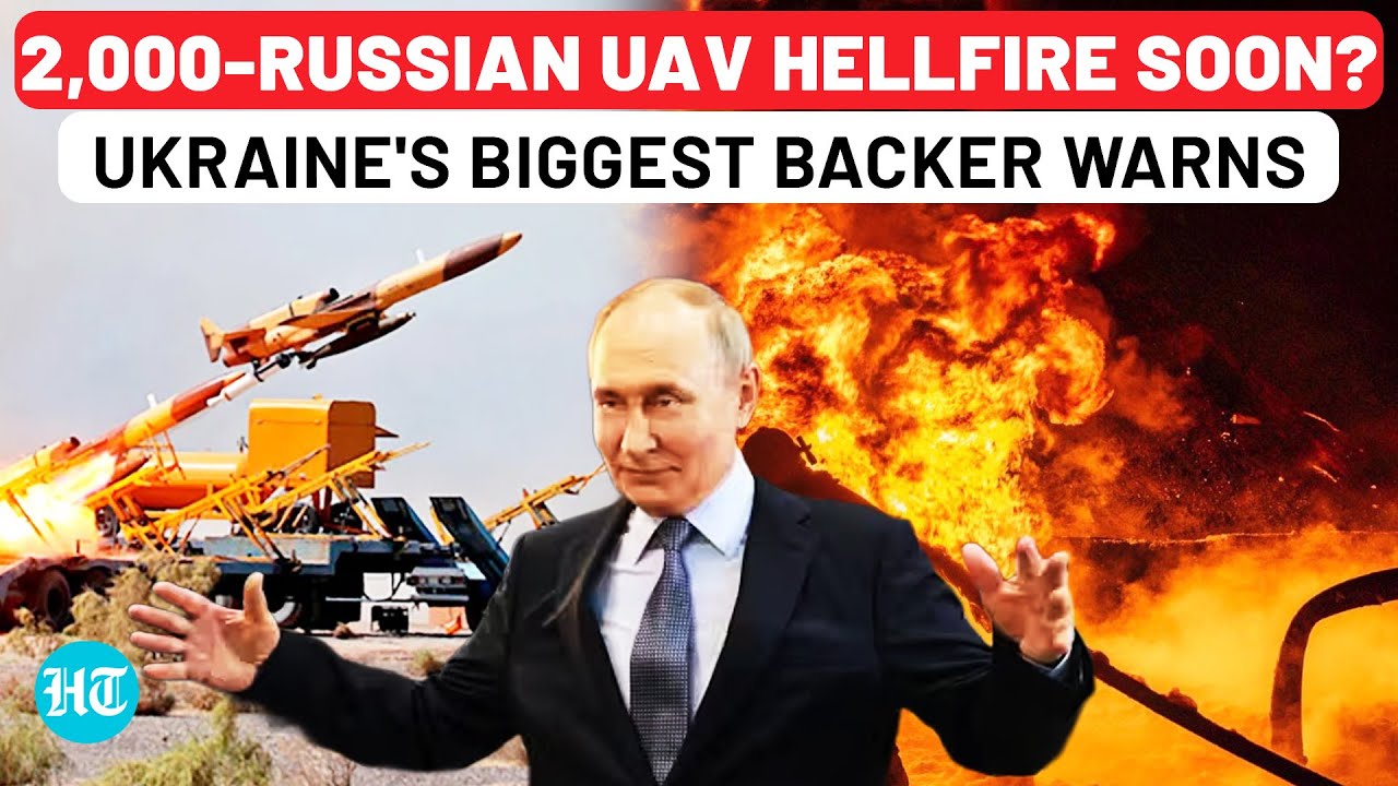 What If Putin Launches 2000 Drones at Once? NATO Nation on Alert Amid Ukraine's Nightmare Scenario