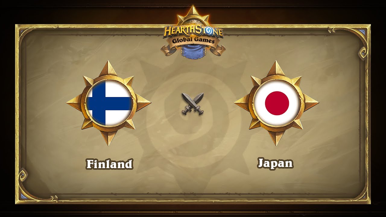 Финляндия vs Япония | Finland vs Japan | Hearthstone Global Games (06.06.2017)