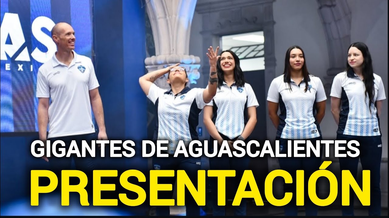 PRESENTACIÓN DE GIGANTES DE AGUASCALIENTES | LIGA PROFESIONAL DE VOLEIBOL MEXICANA