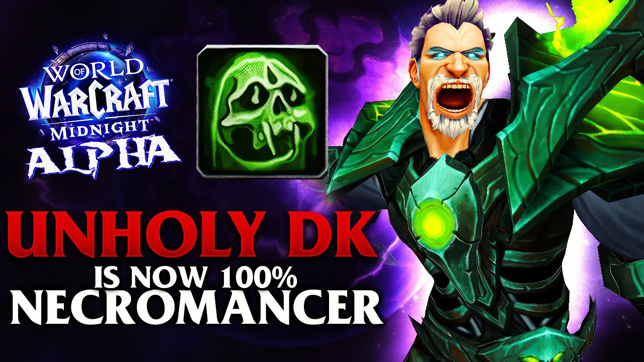 Ого! Переработка Unholy DK УЖЕ ЗДЕСЬ!