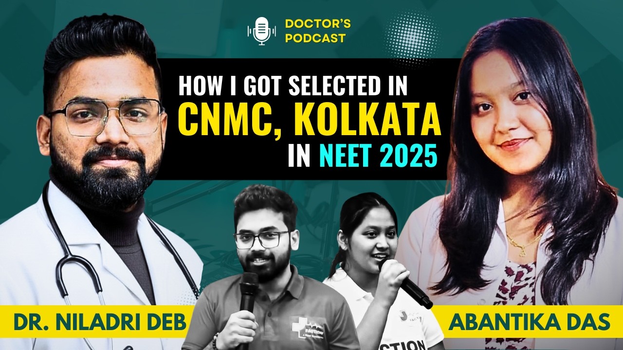 Agartala to CNMC | NEET 2025 Journey | From Dream to Doctor 🩺