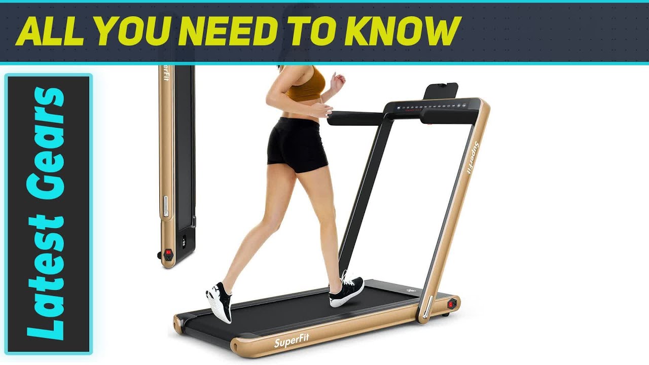 GYMAX Walking Pad 2-in-1 Under Desk Treadmill Review