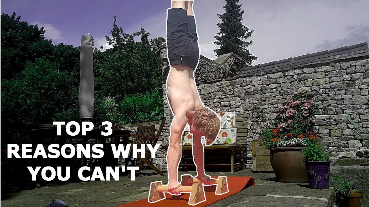Why You Can't Handstand on Parallettes and Parallel Bars
