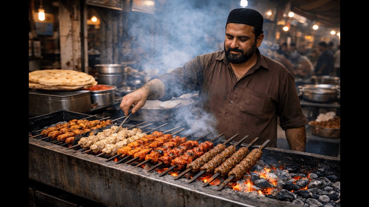 CHIKEN TIKKA SEEKH KEBAB AND MALAI BOTI
