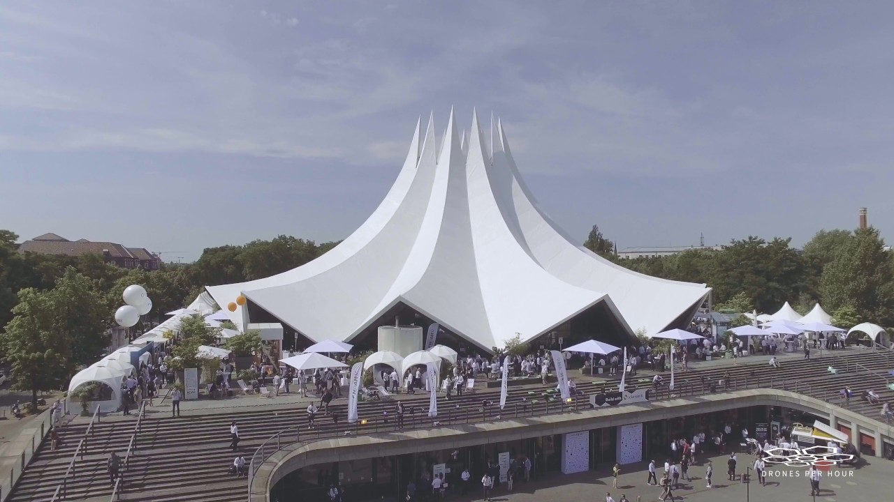 Noah Berlin Tempodrom Drohnenvideo
