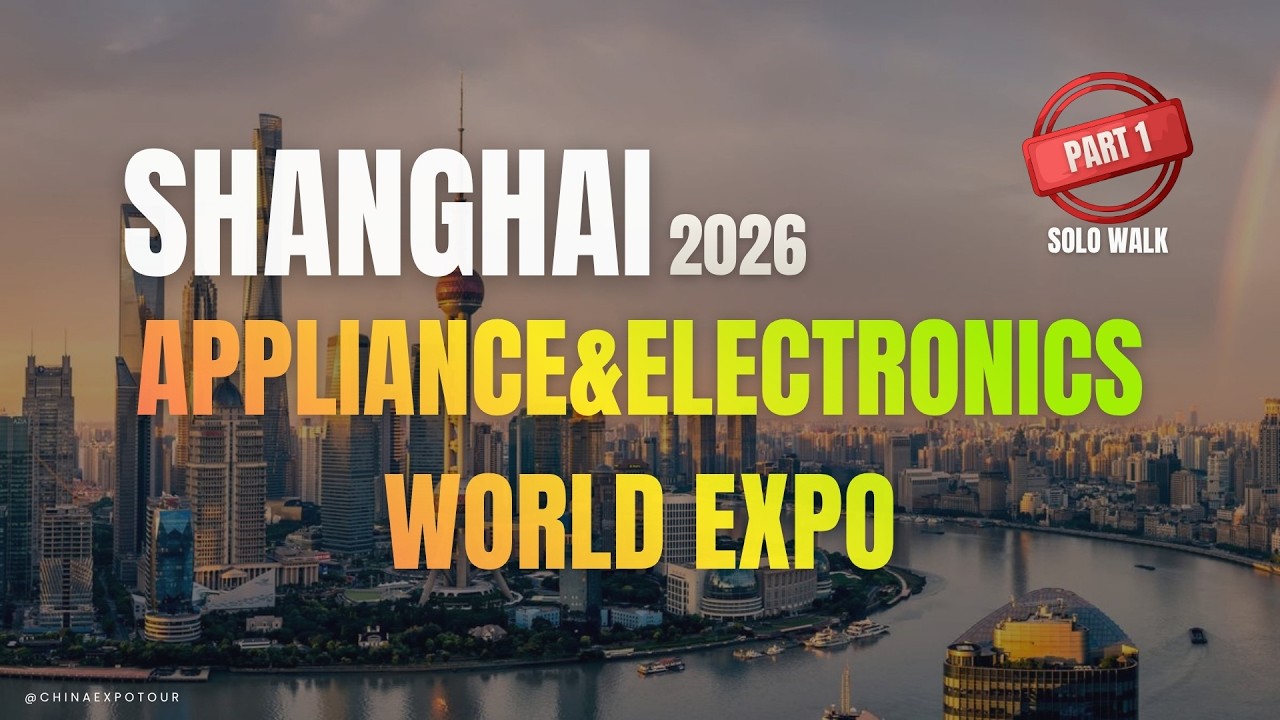 Shanghai appliance and electronics world expo 2026 | new tech products & new ideas