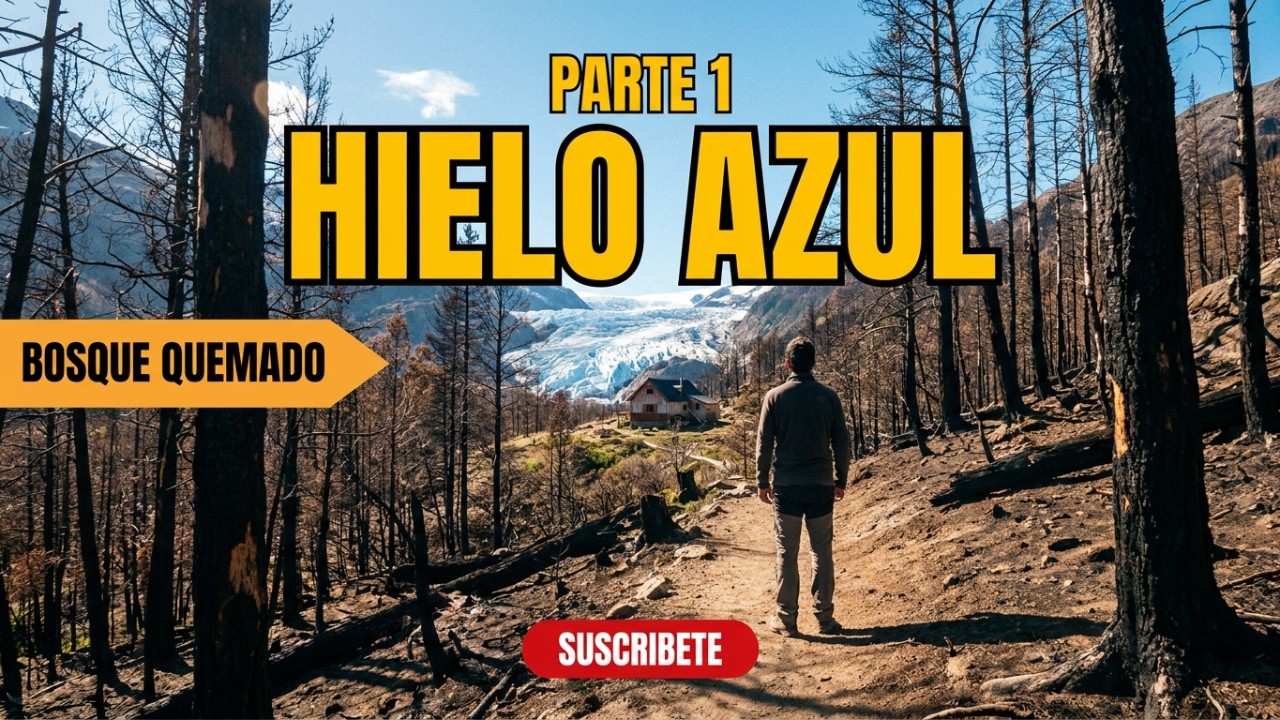 Trekking HIELO AZUL (Parte 1) 🏕️ Wharton – La Playita – Refugio Natación
