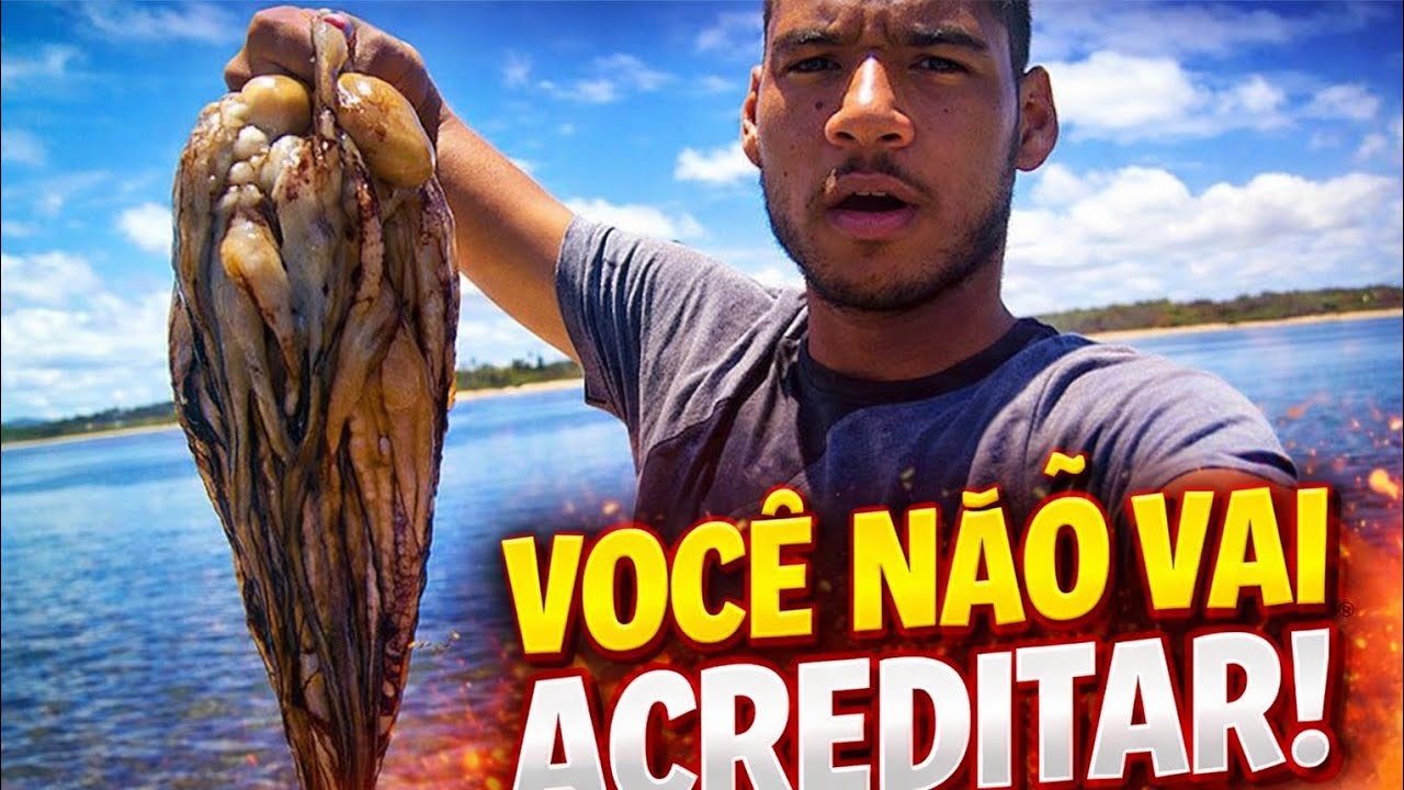 NUNCA VI UM DIA ASSIM NA PESCA DE POLVO 😱#polvo #aventura #fishing