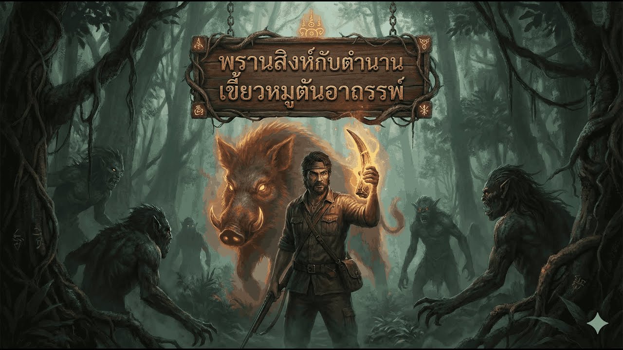 พรานสิงห์กับตำนานเขี้ยวหมูตันอาถรรพ์