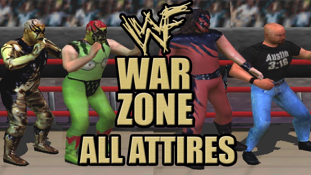 WWF War Zone - All Attires & Costumes
