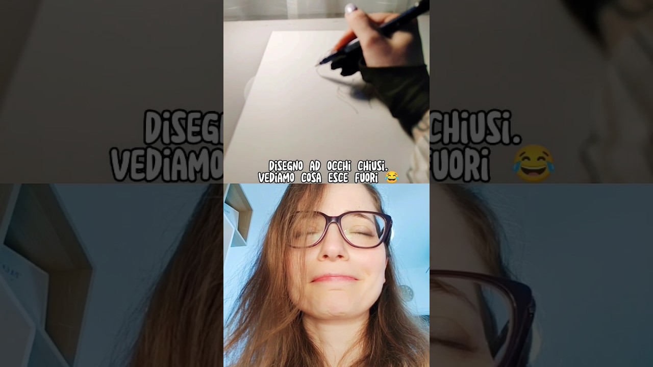 Disegno ad occhi chiusi #disegnare #vitadafumettista #fumetto #fumettista #disegnando