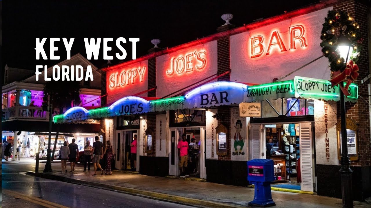 Nightlife in Key West 🌃 | Irish Kevin’s Bar + Duval Street Walk | Florida in 4K 60fps