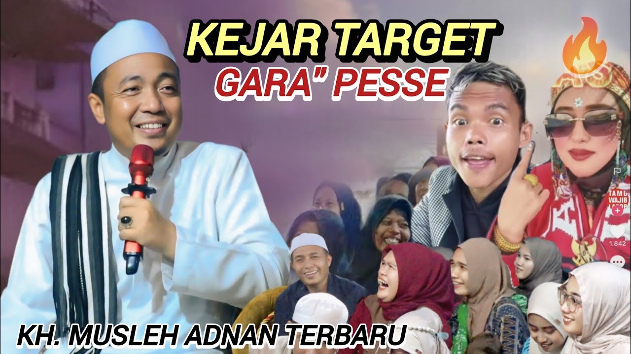 Full Ceramah Paling Viral || KH. MUSLEH ADNAN TERBARU 2025 Live Gunungsari - Maesan - Bondowoso 