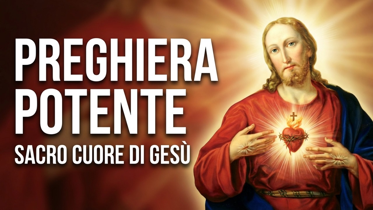 Preghiera potente al sacro cuore di Gesù  .“NON DI SOLO PANE VIVRÀ L’UOMO” (Matteo 4,4) ...