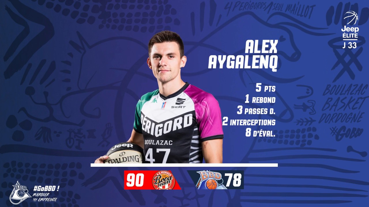 Jeep ELITE J33 : Monaco | Boulazac - Highlights Alex Aygalenq