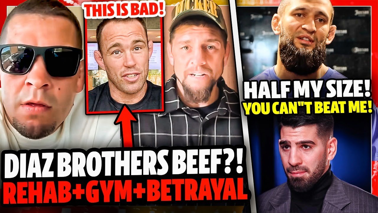 NEW DETAILS on WHY Nick Diaz Is BEEFING With Nate Diaz! Khamzat Chimaev SHUTS DOWN Ilia Topuria!