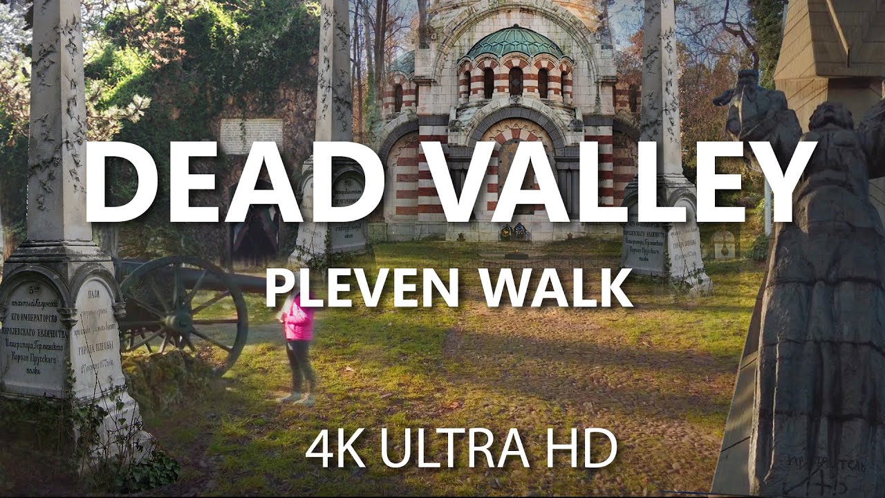 WALK TO THE DEAD VALLEY, Monuments, Pleven/Bulgaria, Binaural, ASMR 4K