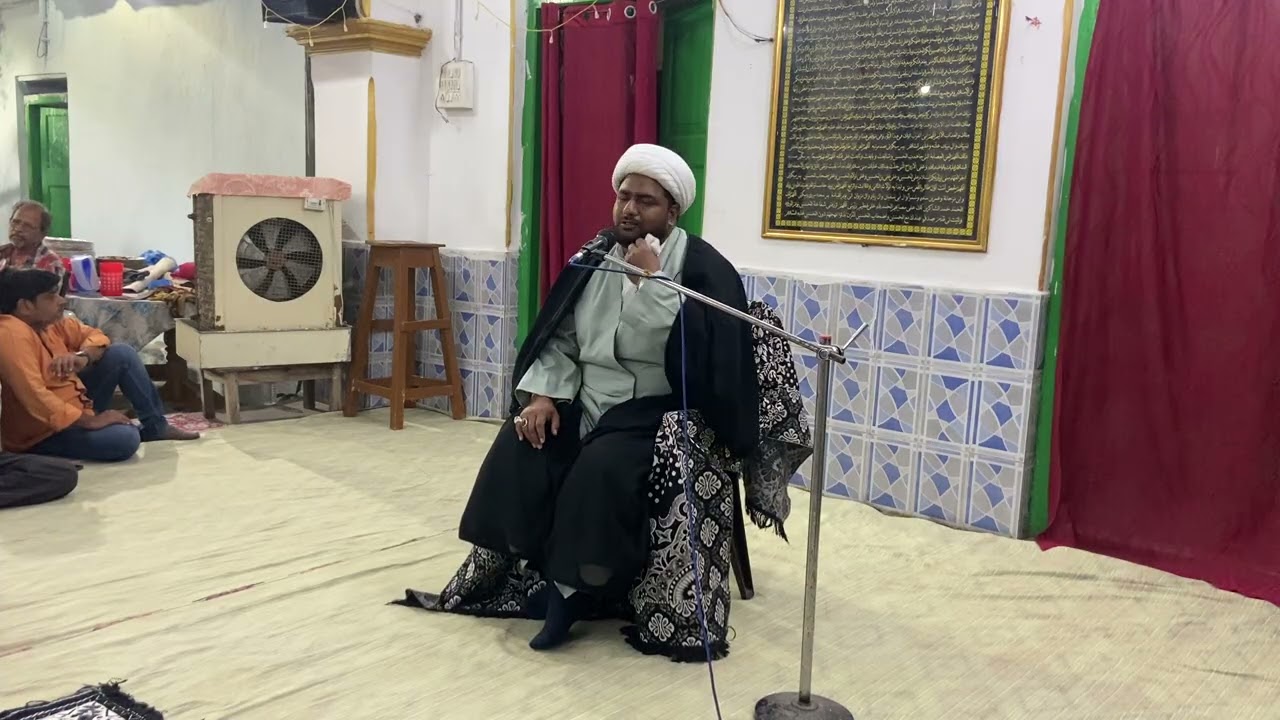 Majlis aza barsi Syed Hyder Mehdi Abedi marhoom @alawa mulla Razvi Hyderabad 