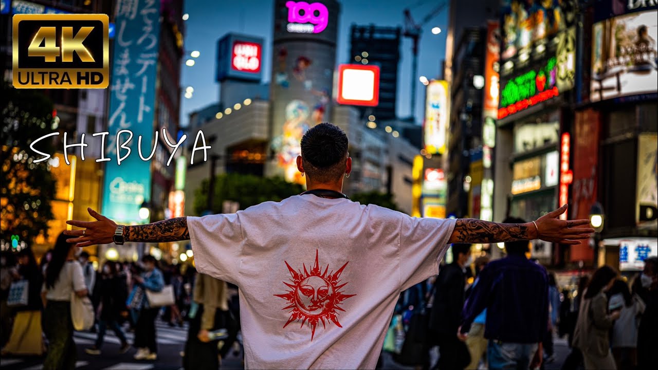 4K  渋谷 Shibuya Tokyo Japan Saturday night walk  東京  土曜夜散歩 2022.6.