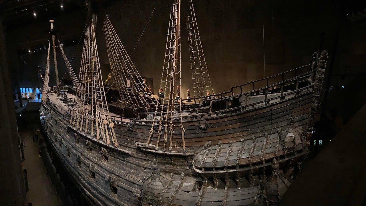 À Stockholm, le Vasa, le bateau qui se croyait au fond de la mer